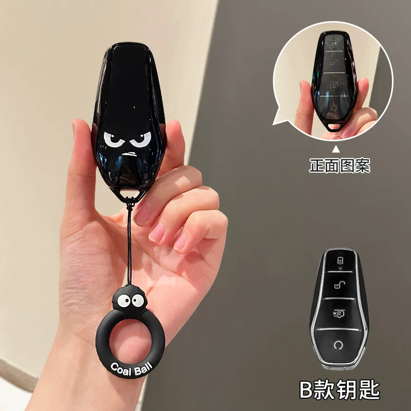 Song Plus, Han Dolphin, Qin Plus, Song Pro, Qin L, Tang, Xia və Seal 06 avtomobilləri üçün BYD Seagull açar örtüklərinə tətbiq olunur