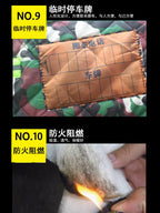 Qış Qalınlaşan Termal Qardan Dayanan Dondurulmuş Şimal-Şərq Xüsusi Pambıq Yorgan Avtomobil Geyimi Yolsuzluq Avtomobil Örtüsü Neytral Alova Gecikdirici Avtomobil Örtüsü