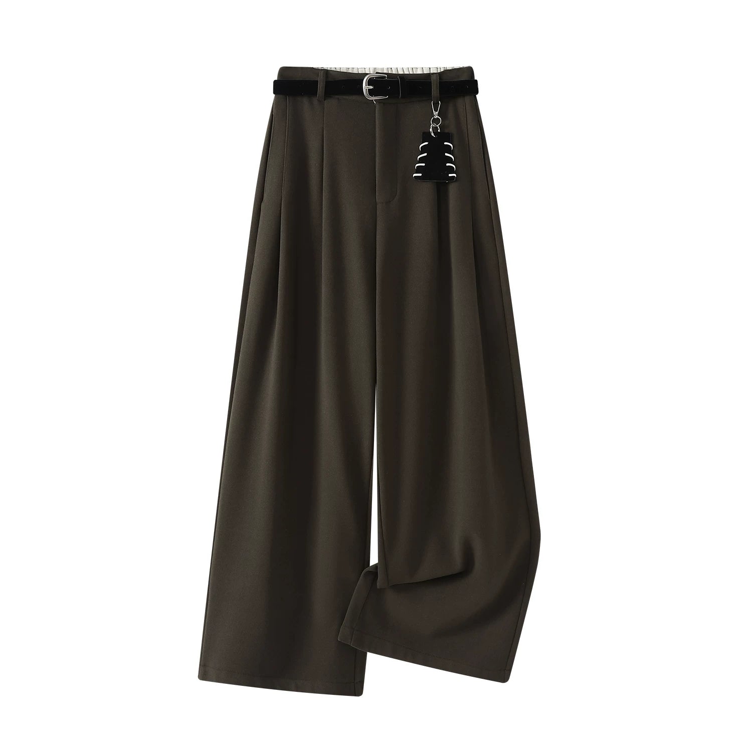 Chola Lisa, yüksək keyfiyyətli, boş, çoxfunksiyalı, yun düz ayaqlı gündəlik şalvar, köhnə dəbdə, flis astarlı və qalınlaşdırılmış, payız və qış üçün idealdır.