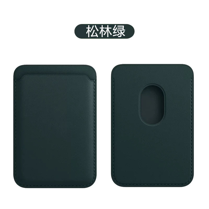 Apple iPhone 12/13/14 Pro Max seriyası ilə uyğun MagSafec maqnit dəri kart tutacağı, zərbəyə davamlı dizayn, animasiyalı açılan kart tutacağı.