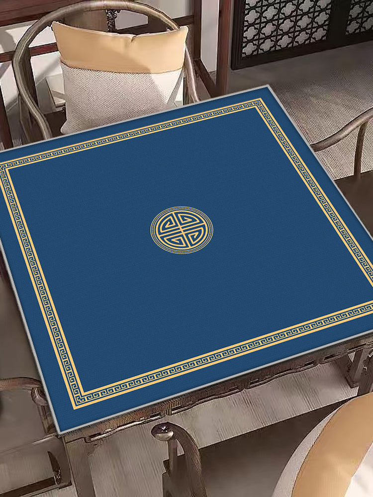 Qalınlaşdırılmış əllə yuvarlanan mahjong masası döşəyi, qalınlaşdırılmış səs keçirməyən və aşınmaya davamlı oyun kartı döşəyi süfrəsi, kvadrat yumurta döyən əl mahjong üçün xüsusi döşək