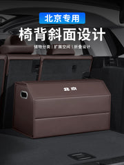 Storage boxes and accessories for Beijing BJ40, BJ30, BJ60, BJ80 and BJ90 cars, suitable for use in the trunk.