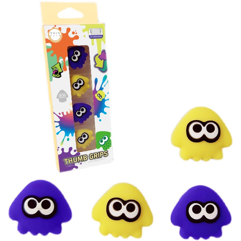 Ajitomo keçidli Splatoon rokçu qapağı ns ahtapot sapı klaviatura lite qoruyucu qapaq