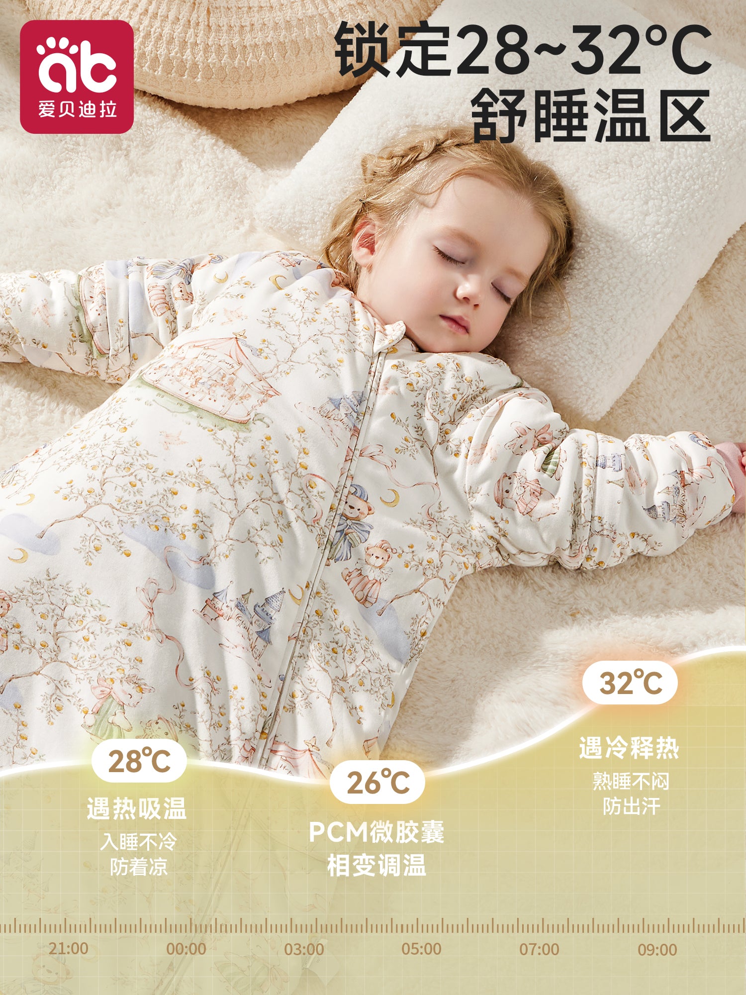 Aibedila ipək körpə yataq çantası, qış üçün qalınlaşdırılmış, yeni doğulmuş körpələr və körpələr üçün uyğundur, təpik əleyhinə yorğan, il boyu.