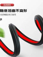 Avtomobilin sızdırmazlıq zolağı Səs-küydən qoruyan üçqat qalınlaşdırılmış avtomobil qapısı neytral qapı tikişi toz keçirməyən səs-küyün azaldılması suya davamlı xüsusi rezin çubuq