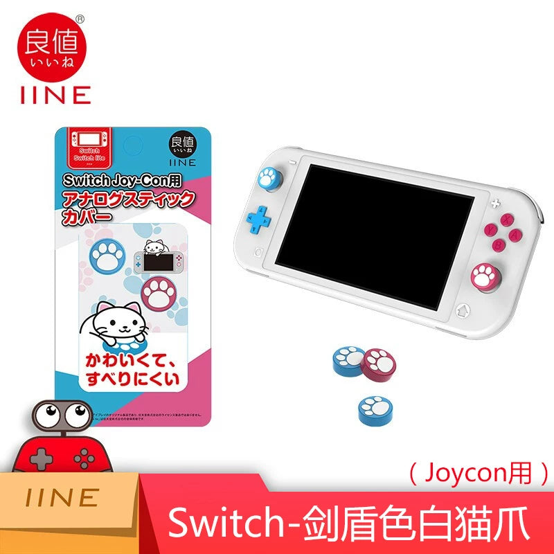 Roker qapağı joycon PRO qoruyucu silikon qapaq düymə qapağı NS pişik pəncəsi oled adapter lite