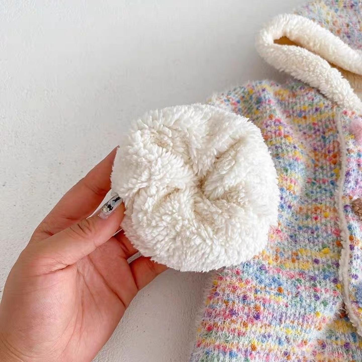 NEXT SKK UK körpə paltosu, payız/qış yun astarlı, qalınlaşdırılmış, pambıqla örtülmüş gödəkçə, qız körpələri üçün hırka top.