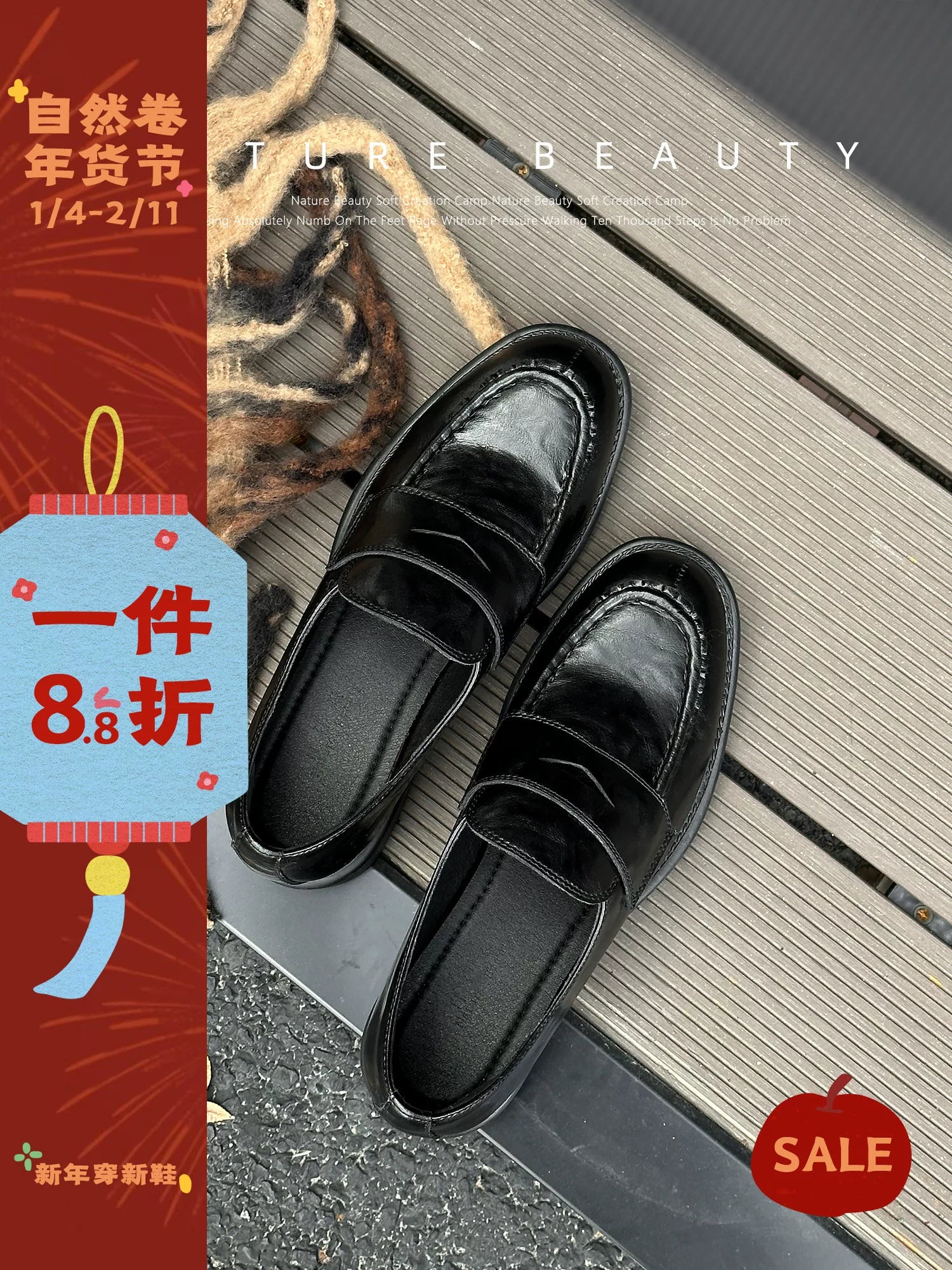 Təbii buruq mokasinlər, əl işi dəri ayaqqabılar, yeni yaz modası, sürüşməyən, Britaniya retro stili, qalın daban, qadın ayaqqabıları.