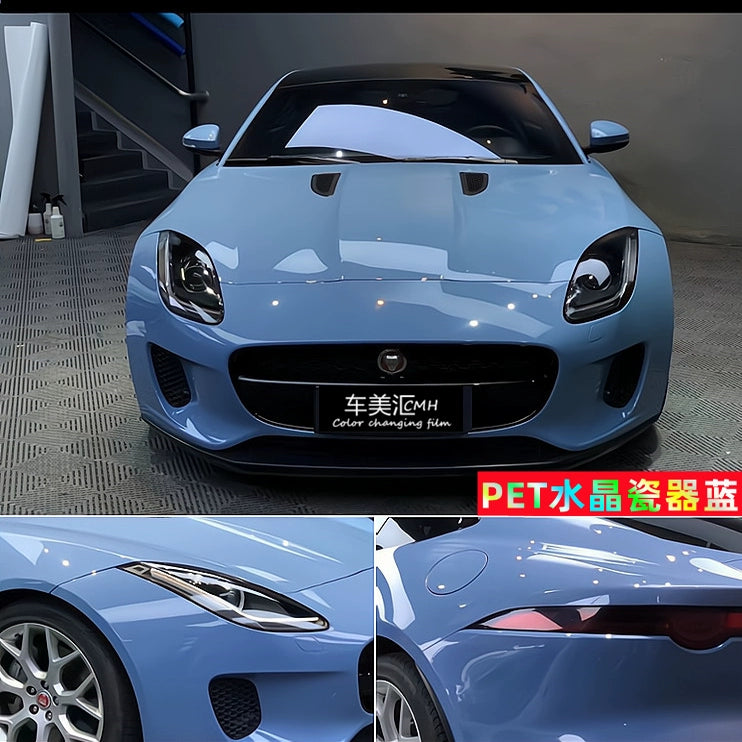 Pethuayue Pudra Rəng Dəyişən Film Tam Avtomobil Qapağı Fantaziya Vulkanik Kül Avtomobil Filmi Rəng Dəyişən Parlaq Qara Tpu Görünməz Avtomobil Filmi