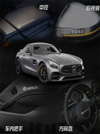 Metal Avtomobil Etiketləri 3D Üçölçülü Etiketlər Avtomobil Loqosu Mərkəzi İdarəetmə Pəncərəsi Avtomobil Daxili Dizayn Modifikasiyası Qəşəng Yaradıcı Dekorativ Etiketlər Neytral