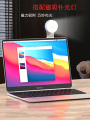 MagSafe maqnit telefon tutacağı, qatlanan, çoxfunksiyalı, ikiqat tənzimlənən, noutbukun yan ekranının fırlanması, Tesla üzən ekran, avtomobil üçün montaj, 16 Pro Max genişləndirmə portu, Apple, Huawei 15