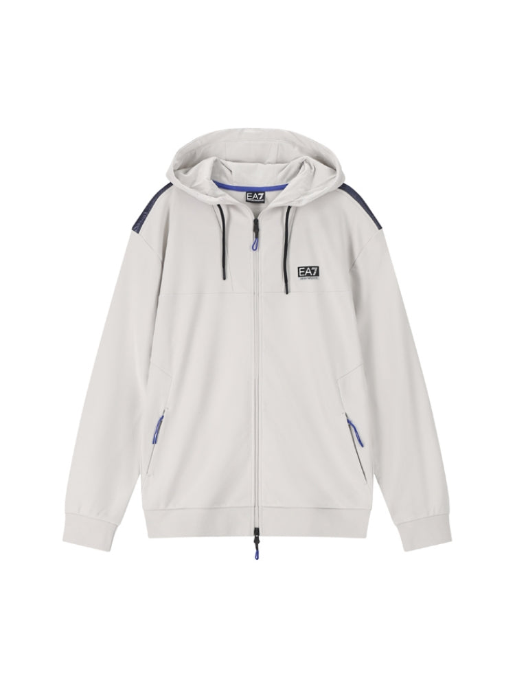 EA7 Armani Men's Zip Up Hoodie 6DPM24 PJUWZ