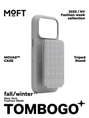 【MOFT X TOMBOGO™ Kabartma Əməkdaşlığı】Apple iPhone 17 Pro Max və iPhone 16 Pro üçün Simsiz Maqnit Telefon Qutusu və Maqnit Canlı Yayım Stendi