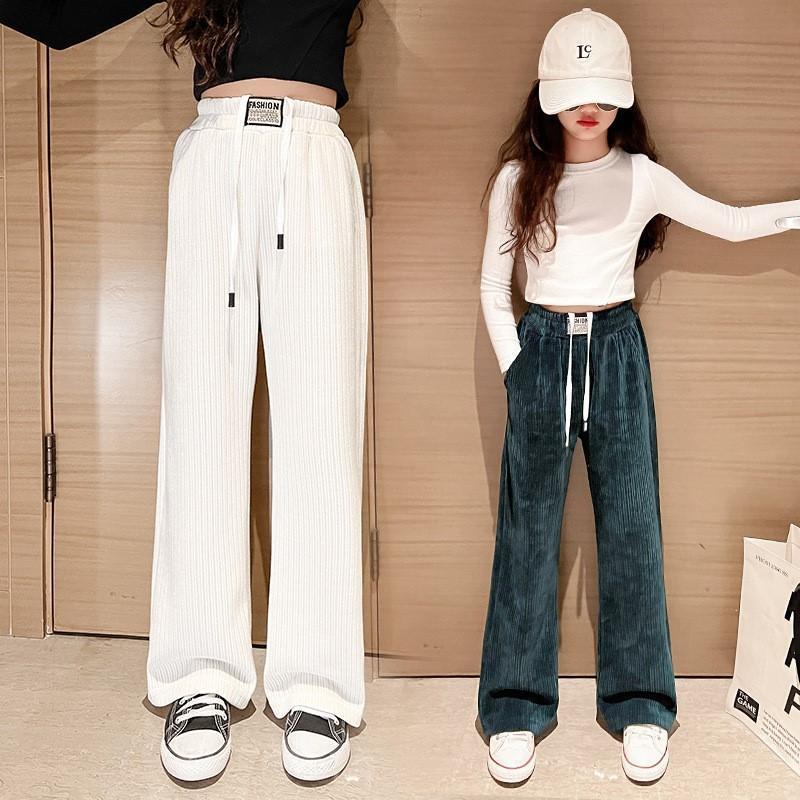 Qızlar üçün körpə şalvarları Uşaqlar üçün qış geyimləri