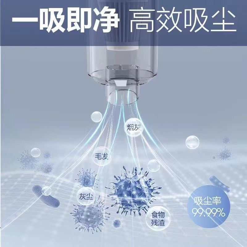 Birbaşa Satış Alman Avtomobil üçün Simsiz Tozsoran Kiçik Ev Üçün Şarj Edilən Əl Güclü Qapalı Divan Masaüstü Toz Toplanması