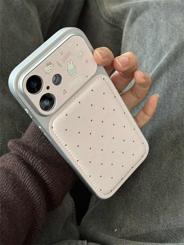 Star Note Miffy Rabbit iPhone17ProMax cib telefon qutusu üçün uyğundur orijinal quzu dərisi Apple 16Pro yeni 15plus hər şey daxil incə deşik 14/13 dişi 12/11 yıxılmağa qarşı qoruyucu örtük