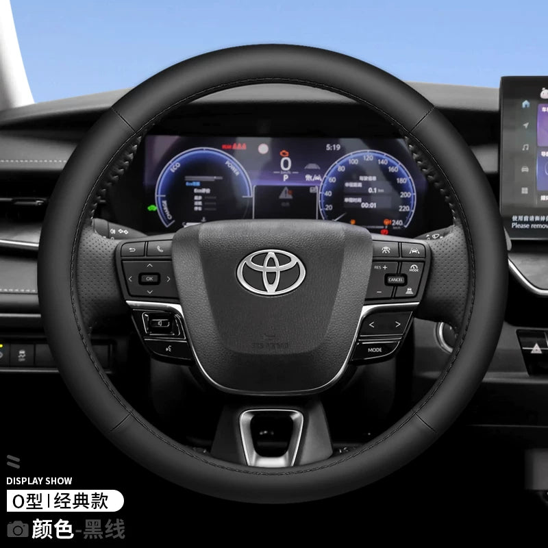 2025 Toyota Camry (9-cu Nəsil) Sükan Üzlüyü, Orijinal Dəri, Toyota Avalon və Highlander Daxili Dekorasiyaları üçün Uyğundur.