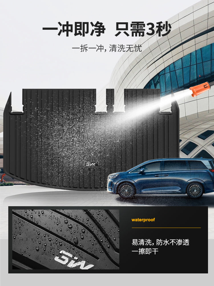 3W tam TPE baqaj döşəməsi Denza D9 DM-i EV 4WD Flagship Luxury modeli üçün uyğundur.