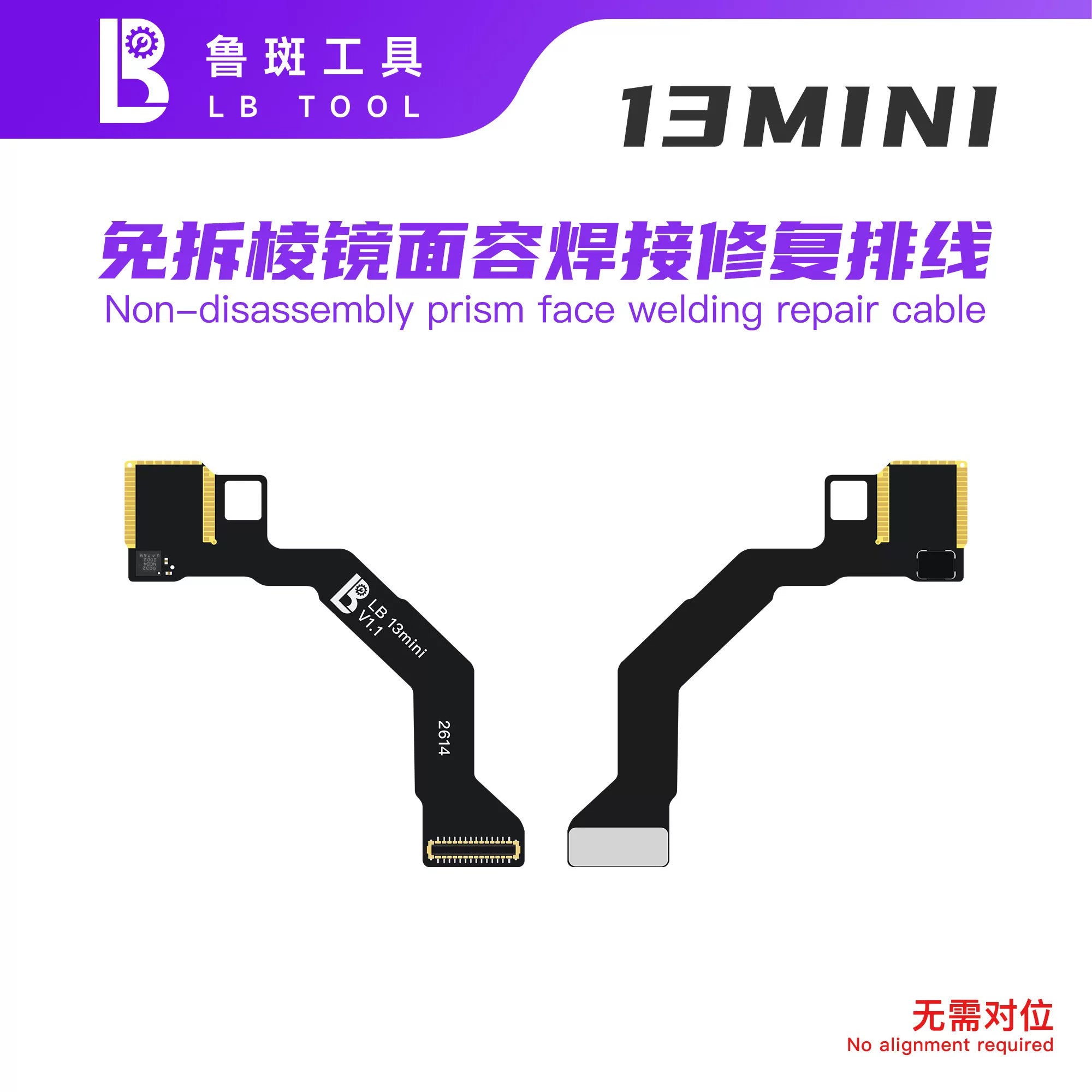 Luban Luban L3 nöqtə matrisi təmir cihazı X XR 12 13 14 15 XSM 11 üz düzləşdirməsiz