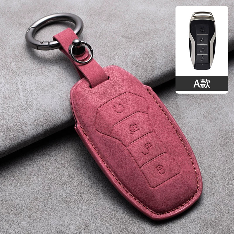 Xüsusi BYD Han EV açar qapağı, Qin Plus dmi Song Pro Tang Dolphin E9 möhürlü avtomobil açar qutusu və toka