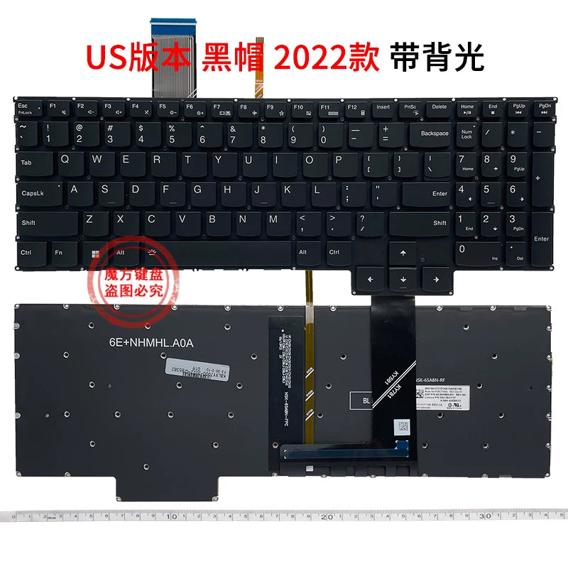 Lenovo Savior Y7000P R7000 klaviaturası Y9000K R9000P 2018/19/20/21/22 üçün uyğundur