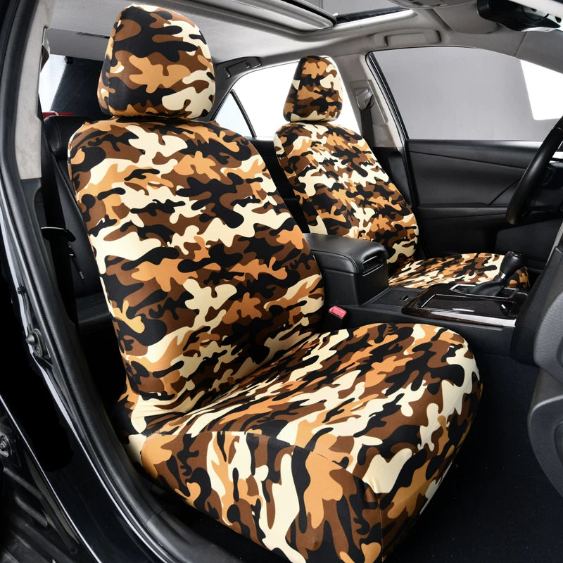 Universal five-seater car seat cushions and covers, breathable fabric, dustproof, elastic, fully enclosed, suitable for all seasons.