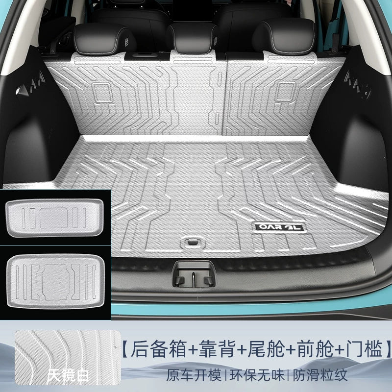 25 BYD Hiace 05EV Xüsusi Baqaj Döşəməsi TPE Quyruq Qutusu Döşəməsi Ön və Arxa Avtomobil Aksesuarları 05