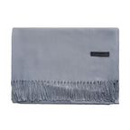 2024 monoxrom püskül şal qalınlaşdırılmış qış şarfı