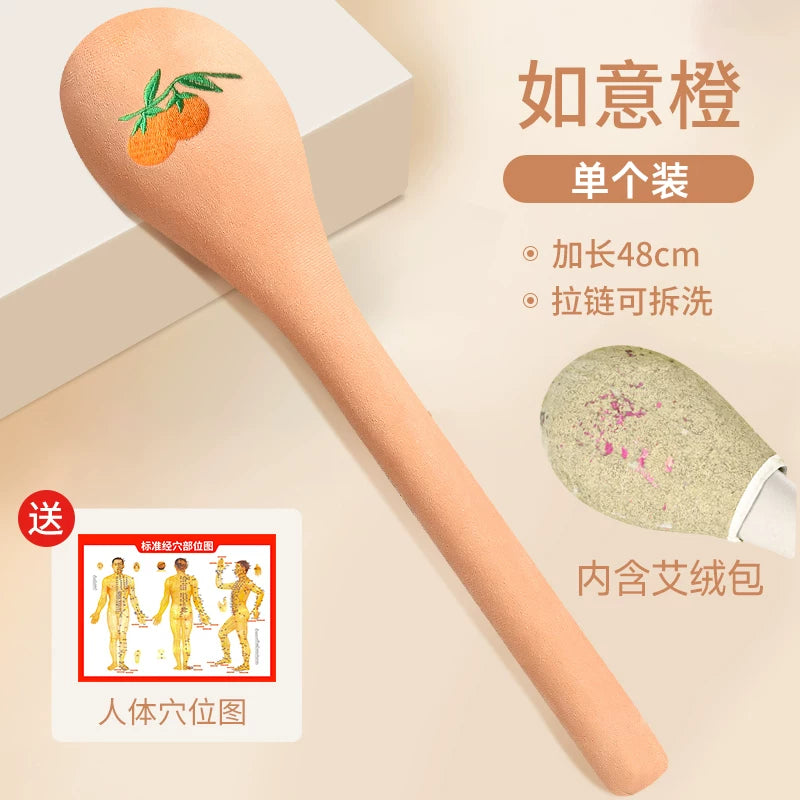 Meridian Pai, Back Pai, Stick, Pai, Baxu Drenging, Masaj, Çiyin və Boyun Sağlamlığı Çəkici, Moxibustion və Mugwort Hammer