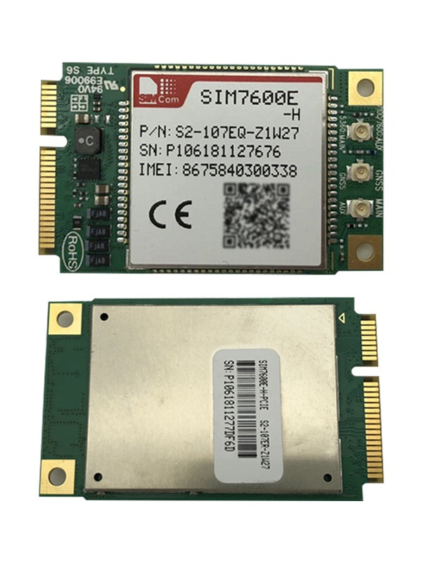 SIMcom SIM7600E-H MINIPCIE LTE modulu, GPS funksiyasını dəstəkləyir, yeni və orijinal