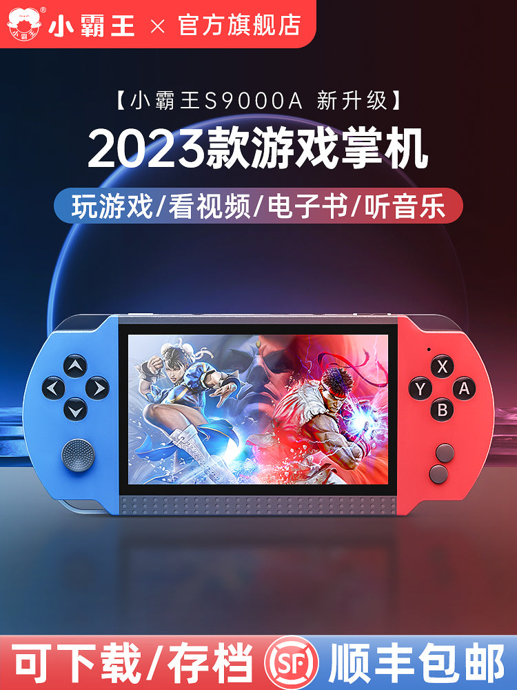 TV-yə qoşulmuş Little Overlord oyun konsolu 2025 yeni retro Tetris uşaq kiçik nostalji klassik fc ikiqat köhnə qırmızı və ağ maşın PSP əl oyunu uşaqlar üçün ad günü hədiyyəsi
