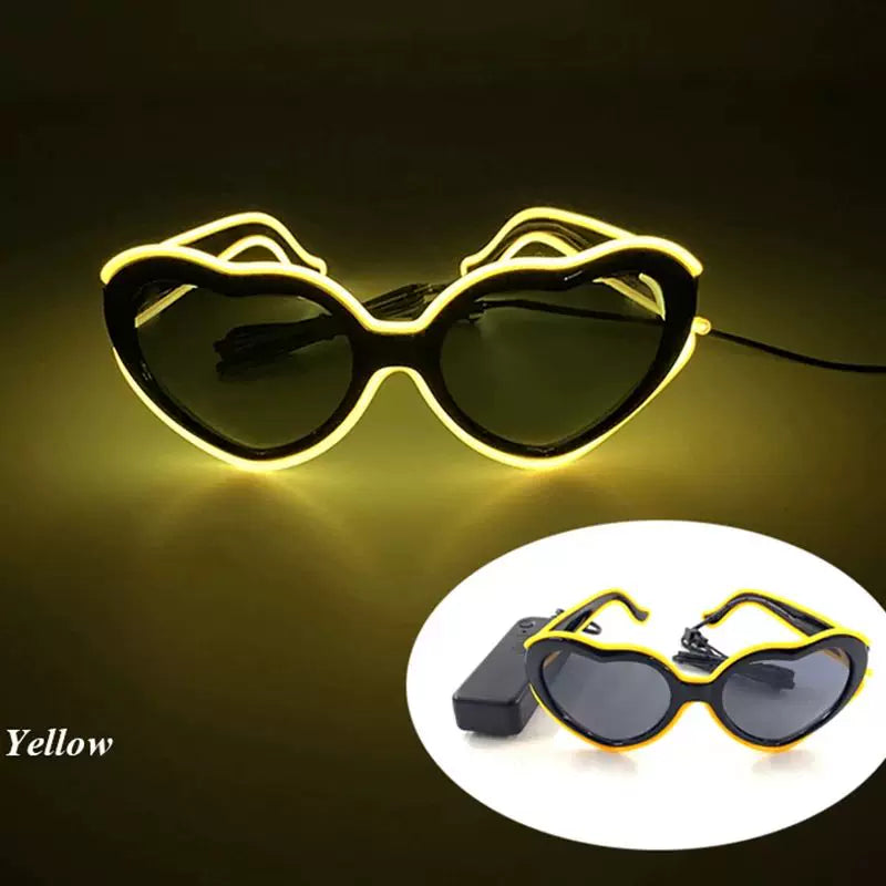 LED Newlywed Glasses Wedding Party Bridal Shower Bride T