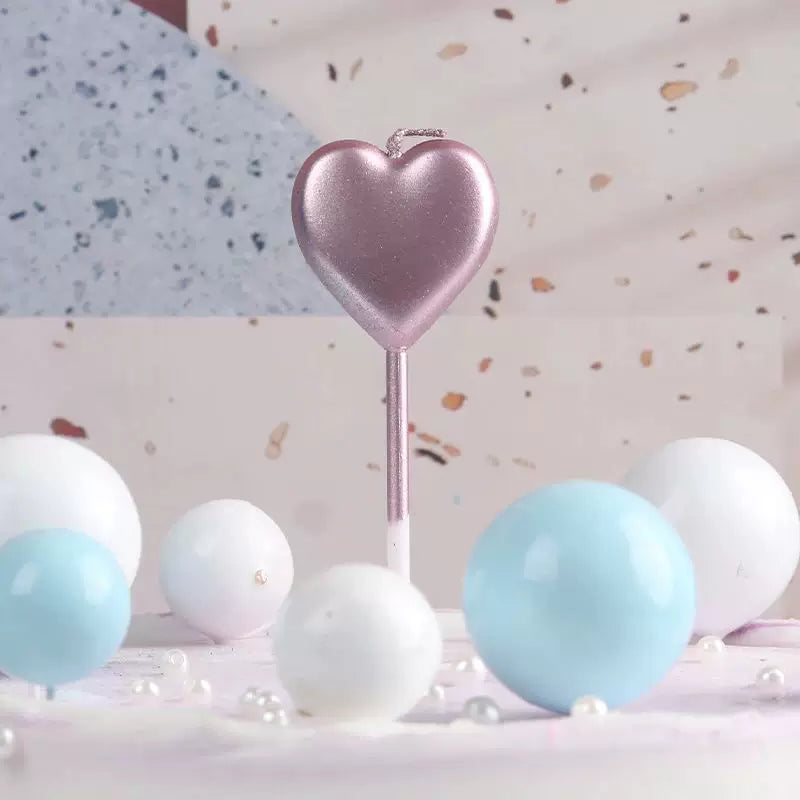 Romantic Heart Star Shaped Valentine's Day Birthday Wedding