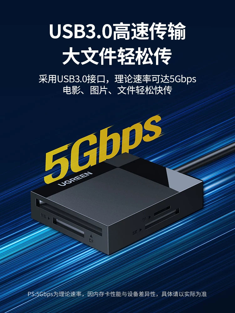 Greenland kamera kart oxuyucu cf hamısı bir arada SD kart oxuyucu ms/tf daxili yaddaş kartına çevrilmə usb yüksək sürətli DJI Apple 17 Canon Sony typec mobil telefon kompüteri ccd çox funksiyalı