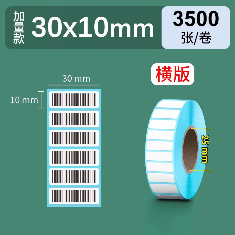 Üç davamlı termal etiket kağızı və həcmli öz-özünə yapışan etiket stiker çap kağızı 100x100 printer özü-yapışan barkod kağızı 60x40 qiymətli çəki kağızı 5030fba Amazon boş termal kağız