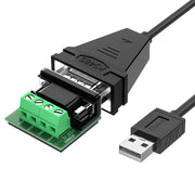 RS485 seriyalı port xəttinə usb 10Mbps ötürmə sürəti yüksək sürətli ötürmə sənaye səviyyəli rabitə xətti COM çeviricisi PLC kəsici plotter məlumat xətti rabitə ikitərəfli ötürücü IOT5072