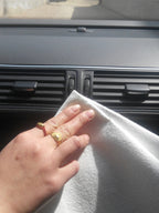 Çobanyastığı dəsmal Avtomobil təmizləyici parça Süni zamşa maral dərisi Avtomobil yuma dəsmalını silmək şüşə parça Qalınlaşmış uducu təmizləyici bez