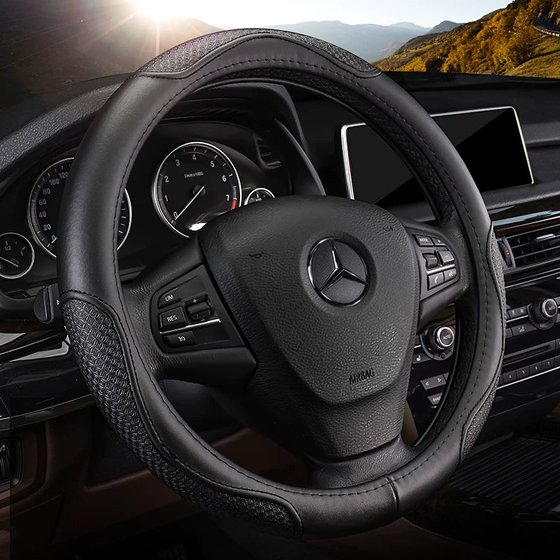 Premium hiss üçün Mercedes-Benz C260L E300L C200L GLC260 GLB A200L E-Class GLA sükan örtüyü