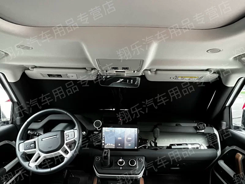 Land Rover Defender 110 130 tam qaralma gizlilik günəşdən qoruyucusu, ön şüşə günəşdən qoruyucu üçün uyğundur