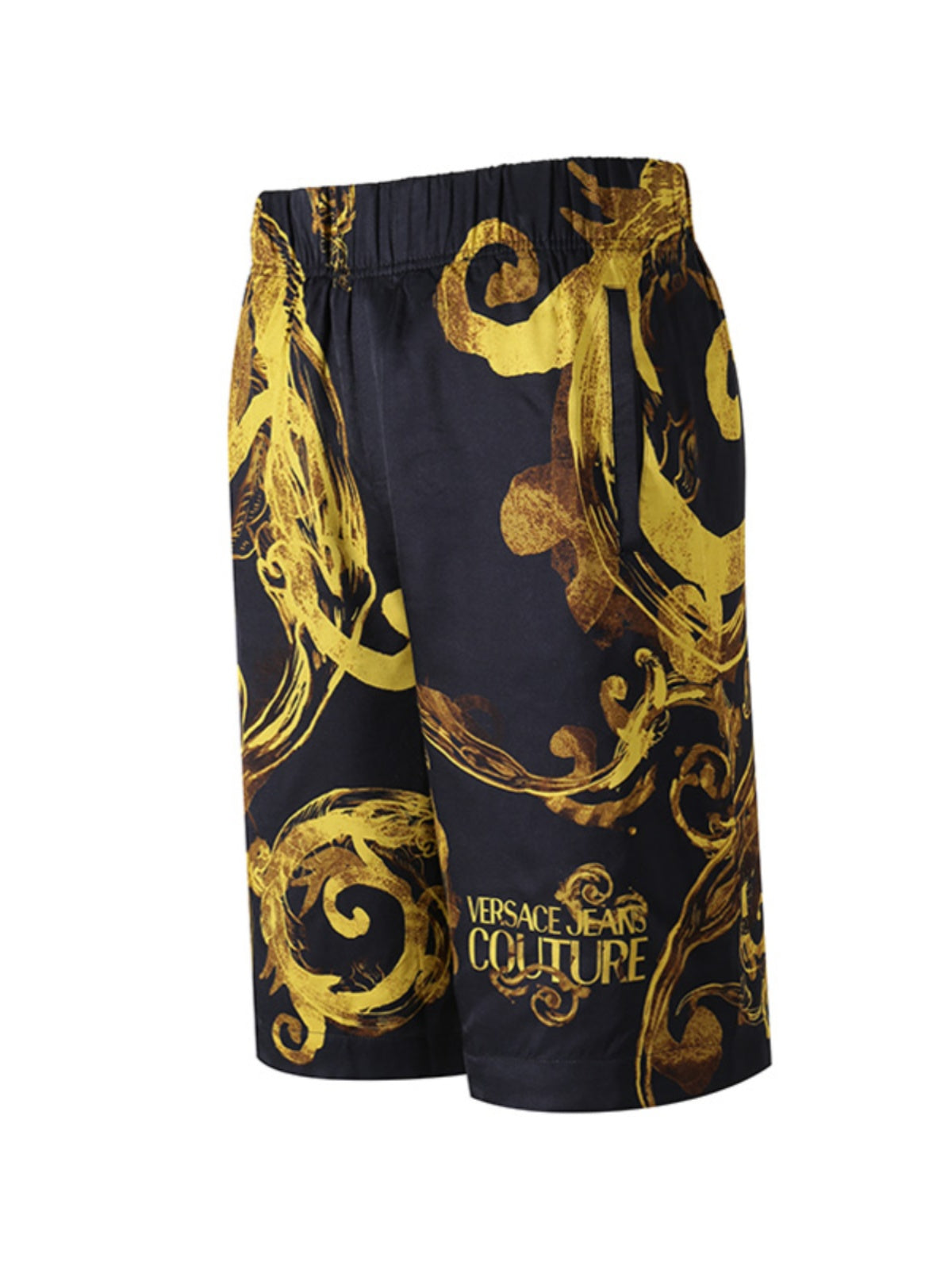 Versace VJC Kişilər üçün Boş Fit İdman Gündəlik Şalvar Şort Çimərlik Şortları Capri Şalvar 76GAD17W NS411