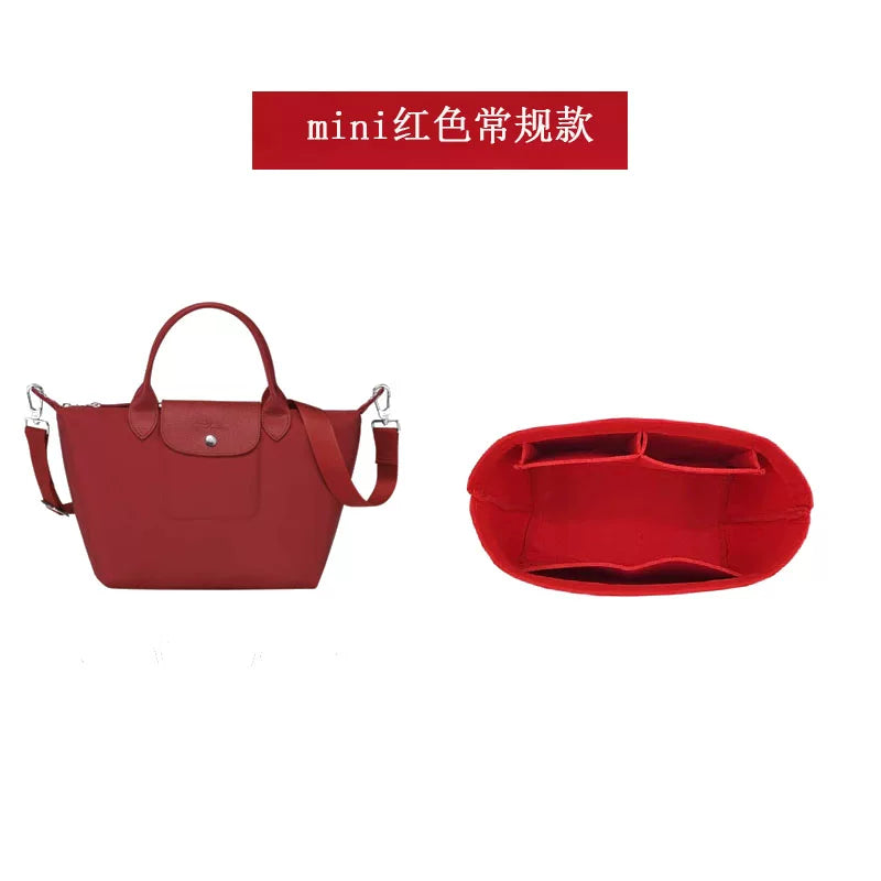 Longchamp çanta astarı, Longchamp mini köftə çanta astarı və ultra yüngül saxlama və təşkil üçün uyğundur.