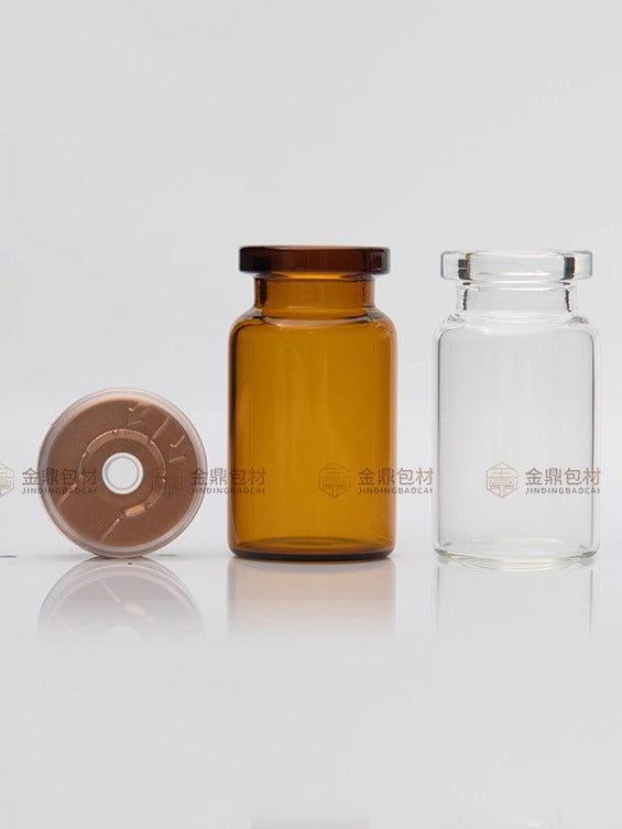 Silindrik şüşə 7ml ml şüşə butulka şəffaf qəhvəyi nəzarət şüşəsi dendrobium dondurularaq qurudulmuş toz şüşəsi alt şüşə qablaşdırma eksperimental şüşə