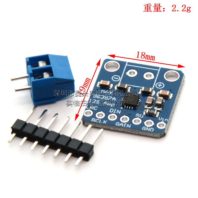 MAX98357A Audio Gücləndirici Modul 3006 I2S 3W D Sinfi Gücləndirici Filtrsiz DIY Gücləndirici lövhə