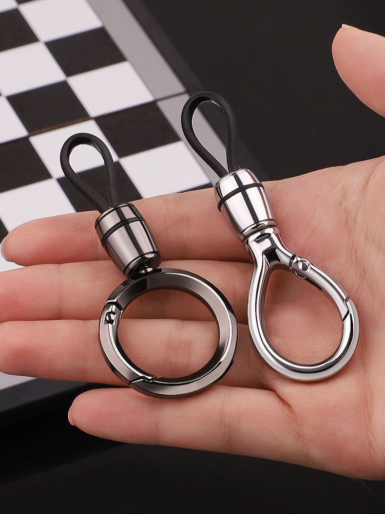 New high-end personalized car key chain waist strap anti-lost key chain car key bag decoration ring
