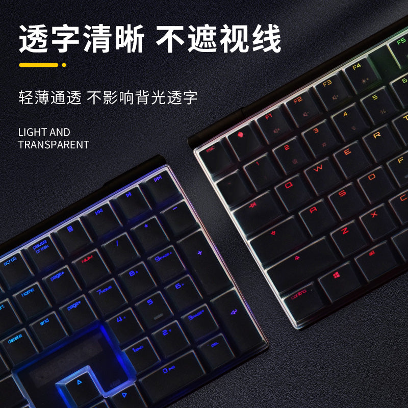 CHERRY Cherry MX3.0S klaviatura filmi MX2.0S klaviatura qoruyucu filmi MX10.0 mexaniki klaviatura MX1.0TKL toz örtüyü MX8.0 suya davamlı G80-3000 filmi 3494 KC6000 üçün uyğundur