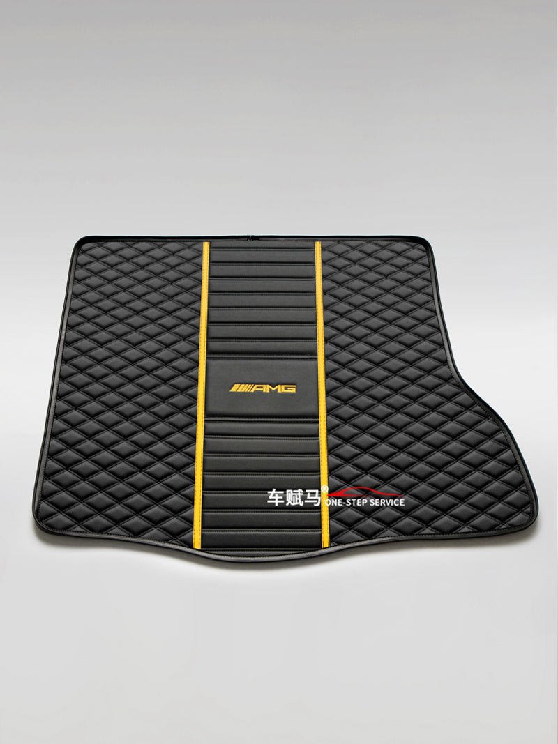 Mercedes-AMG CLA45 Custom CLA35 Trunk Mat, A45 Modified Water Resistant Original Style GLA45 Tail Box Mat