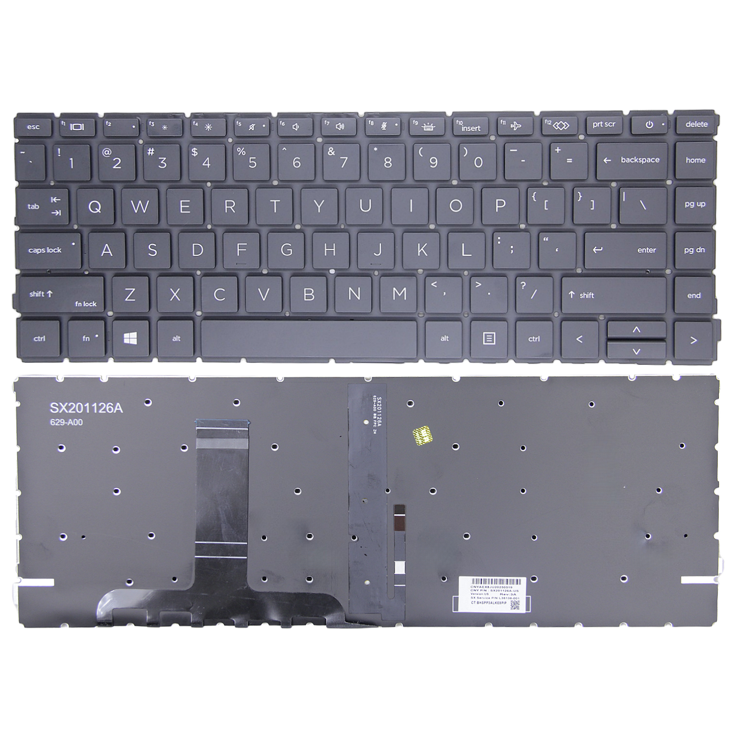 HP HP 445R 440 G8 G9 G10 Zhan66 Pro14A G4 G5 Q31C klaviaturası üçün uyğundur