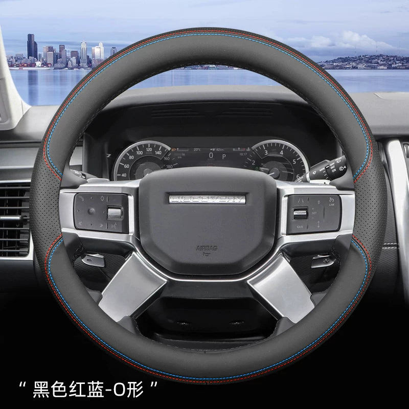 Land Rover steering wheel cover - ultra thin - for Defender, Discovery 4, 5, Pro Sport, Evoque L, Range Rover Velar Sport and other special car steering wheels.