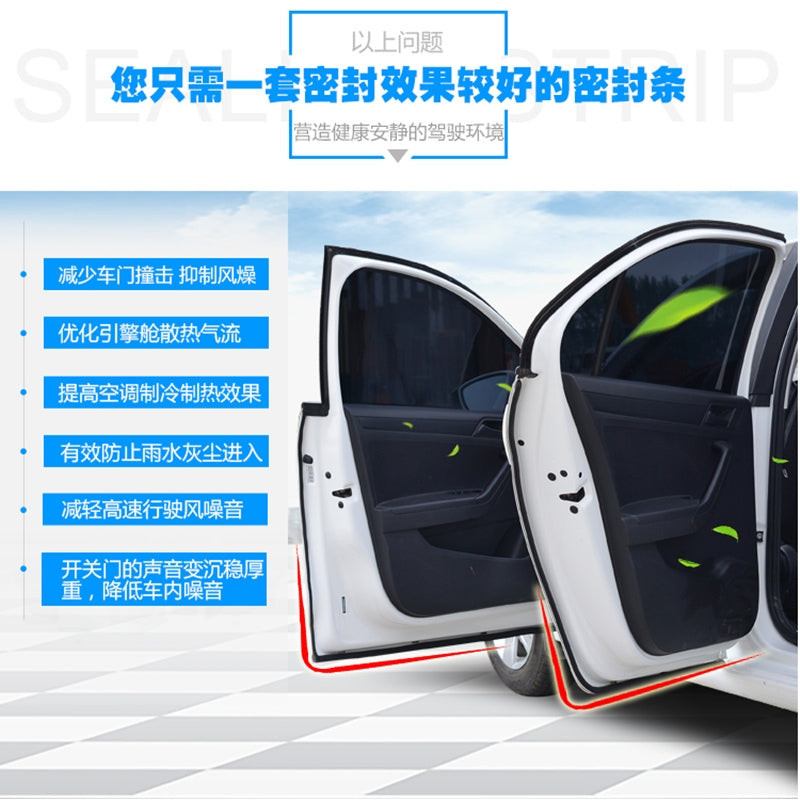 Dongfeng Fengshen Haohan Xüsusi Nəqliyyat Vasitələrinin Möhürlənməsi Zolaqları, Haoquan Nəqliyyat Vasitələrinin Qapı Oturacağı Tozkeçirməz, Səs-küy Azaldıcı, Səs İzolyasiyası və Dekorativ Yapışqan Zolaqlar