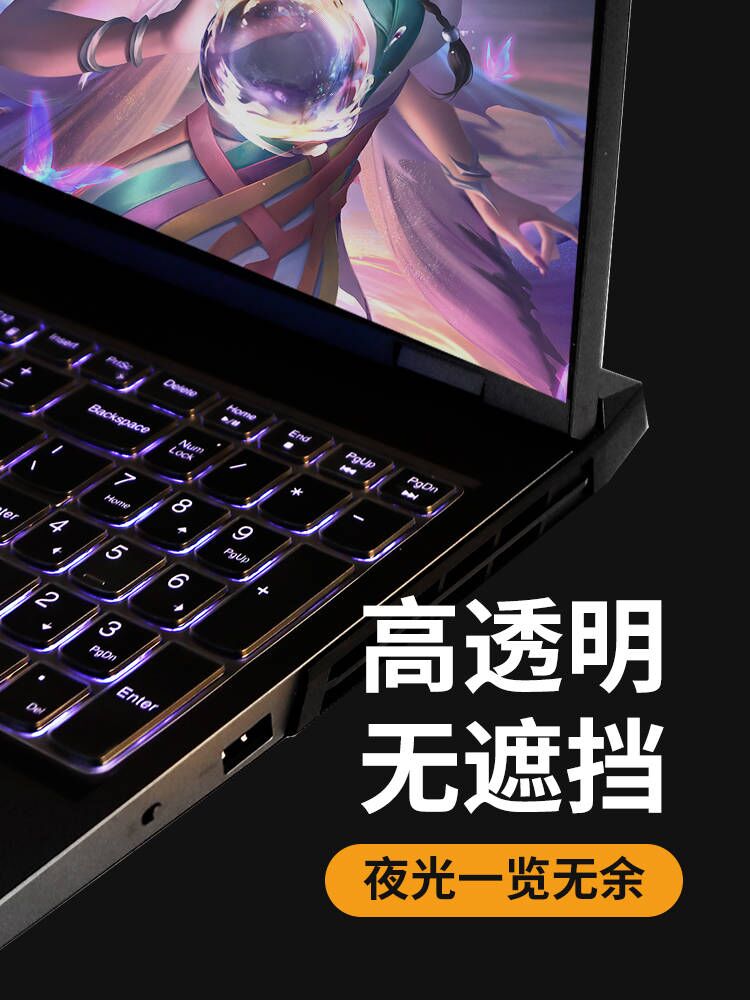 Lenovo Savior notebook R9000P kompüteri üçün uyğundur 15,6 düymlük Y7000P toz keçirməyən R9000X klaviatura filmi R7000P qoruyucu Y9000 filmi 2025 Fighter 7000